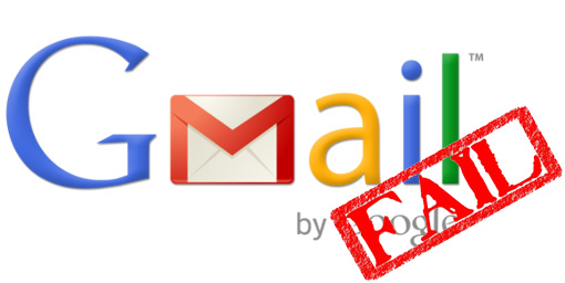 Gmail Fail