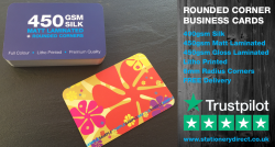 Rounded Corner Business Cards