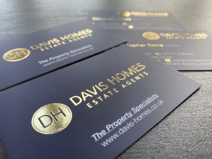 Gold Foil Business Cards